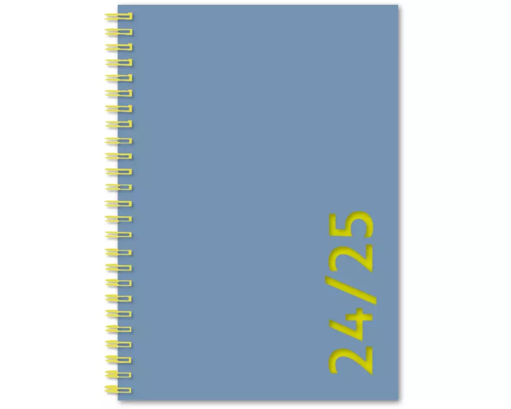 Simplex Schulagenda Colors weekly A5, 2024-2025, Blau / Mint