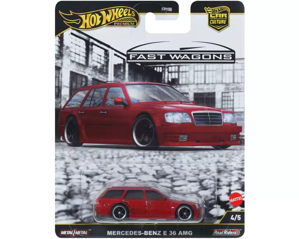 Hot Wheels Auto Mercedes-Benz AMG E-36