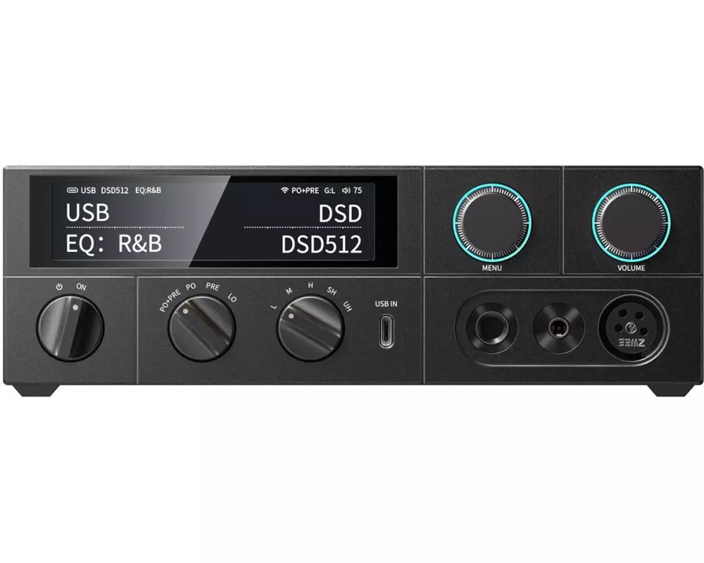 FiiO Kopfhörerverstärker & USB-DAC K15 Schwarz