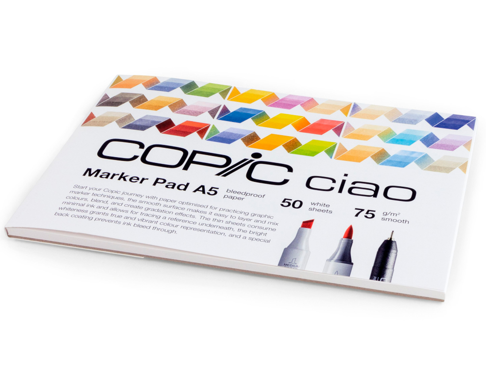 COPIC Marker Pad A4 25005 75g, 50 Blatt