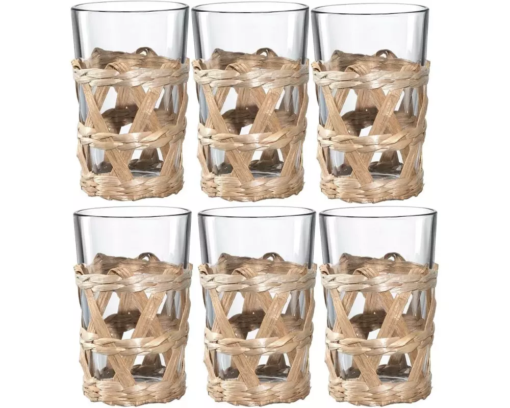 Leonardo Trinkglas Garda 200 ml, 6 Stück, Transparent