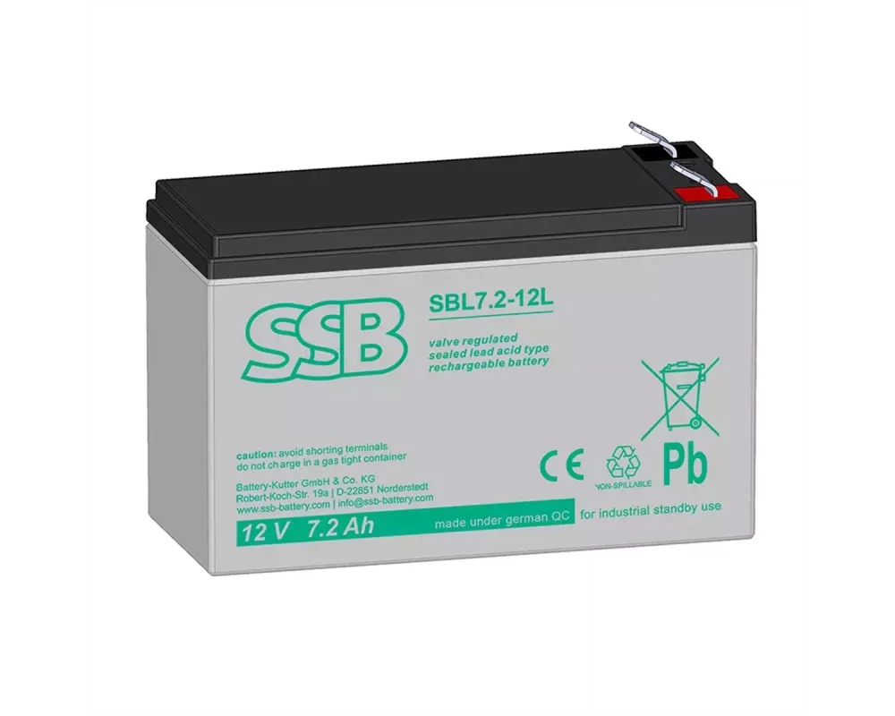 Spezialbatterie für USV 12V 07Ah