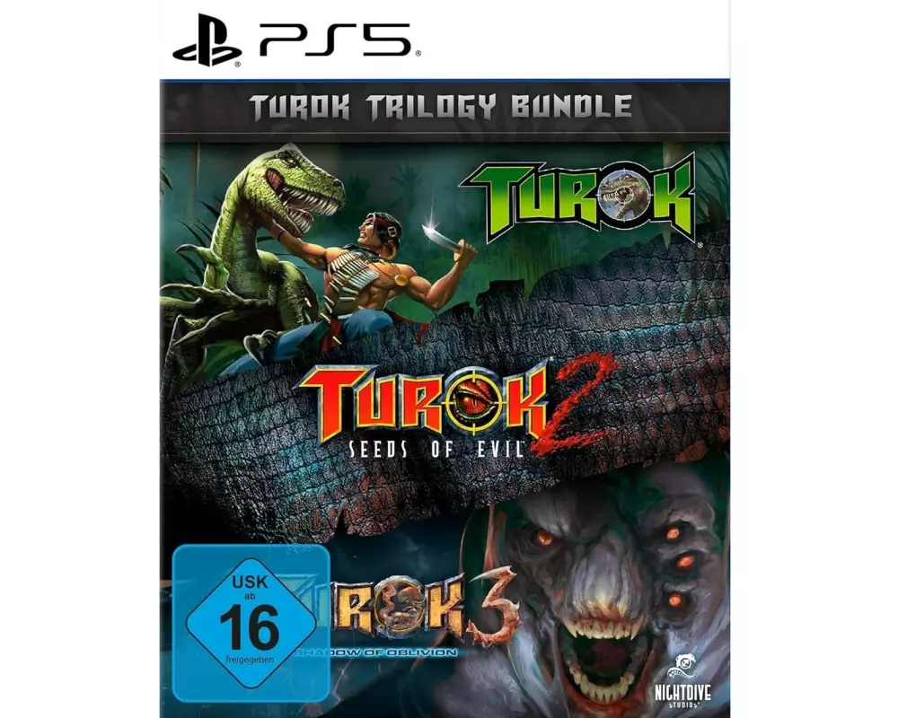 Atari Games Turok Trilogy Bundle [PS5] (D) (Box)