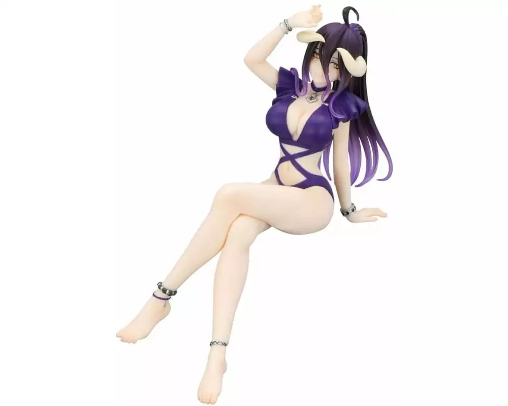FuRyuu Figur Noodle Stopper Overlord Albedo Swimsuit Dark Purple