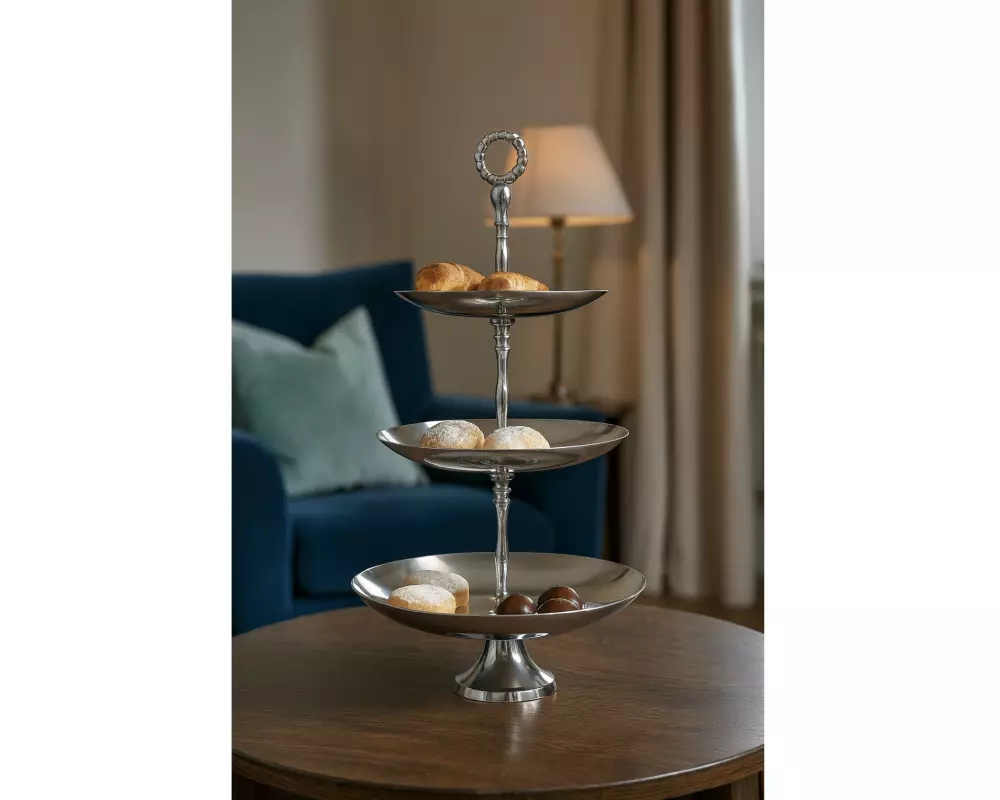 Home Fashion Etagere Silber