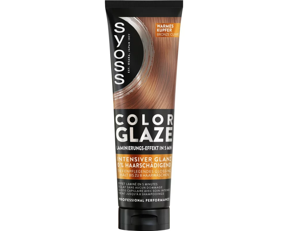 Syoss Haarcoloration Color Glaze Warmes Kupfer