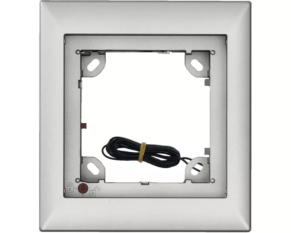 Mobotix Montagerahmen MX-OPT-Frame-1-EXT-SV 1 Modul, silber