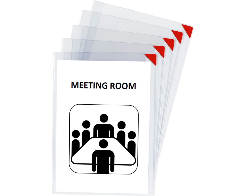 3L Selbstklebetaschen A3 194470 mit Magnet-Ecke 2 Stück