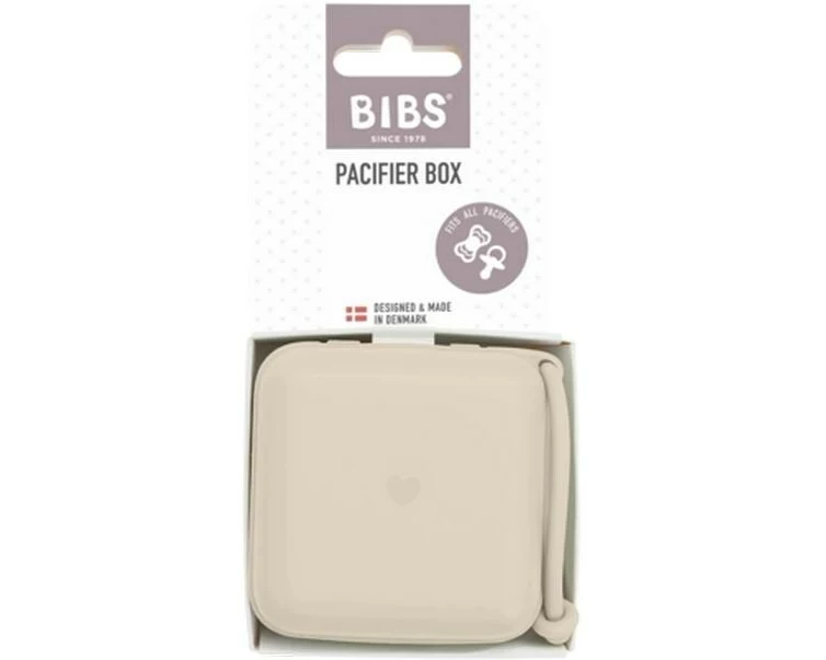 Bibs Schnullerbox Kunststoff Elfenbein