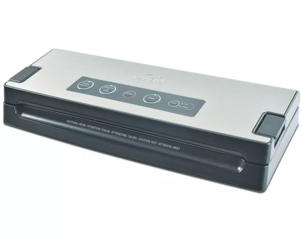 Solis Vakuumiergerät Smart Typ 574 Silber/Schwarz