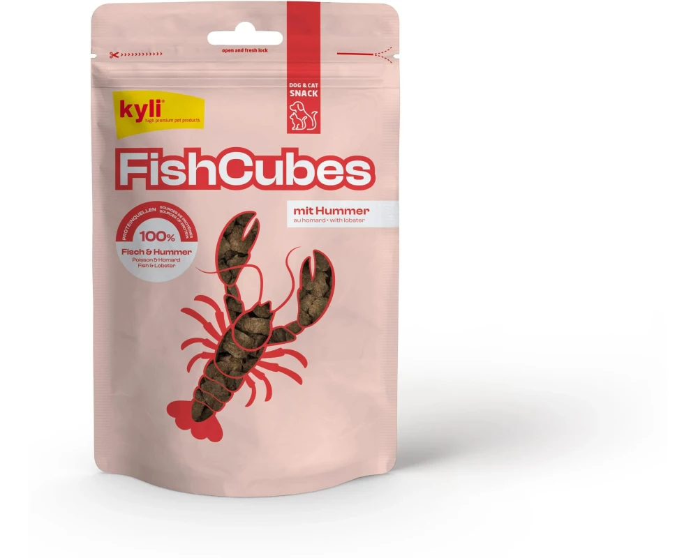 kyli Snack FishCubes mit Hummer 150 g