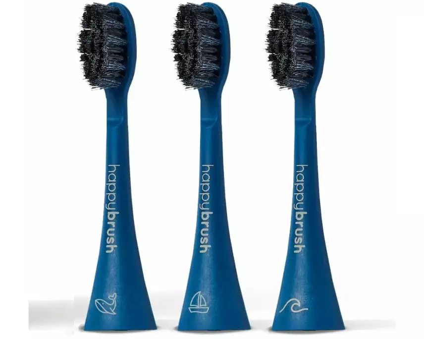 happybrush Zahnbürstenkopf ECO VIBE 3, 3 Stück