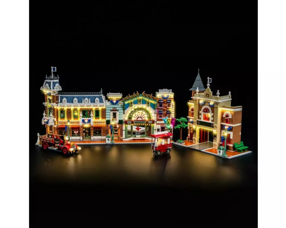 BrickBling Beleuchtungs-Set für LEGO 43302 Disney – Main Street, U.S.A