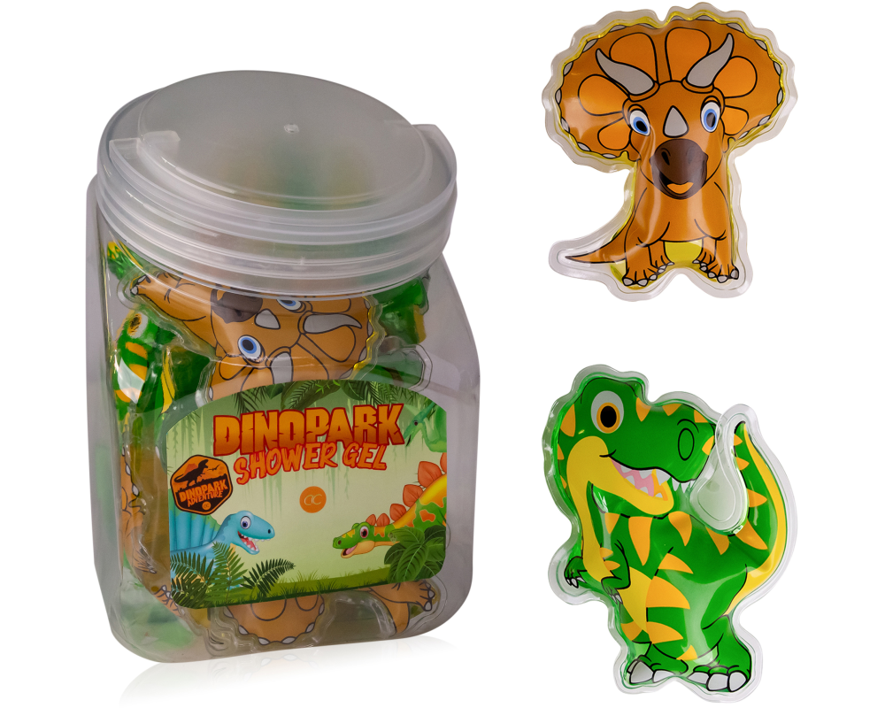 ACCENTRA Mini-Duschgel 55ml 8154930 Dinopark, 2 assortiert