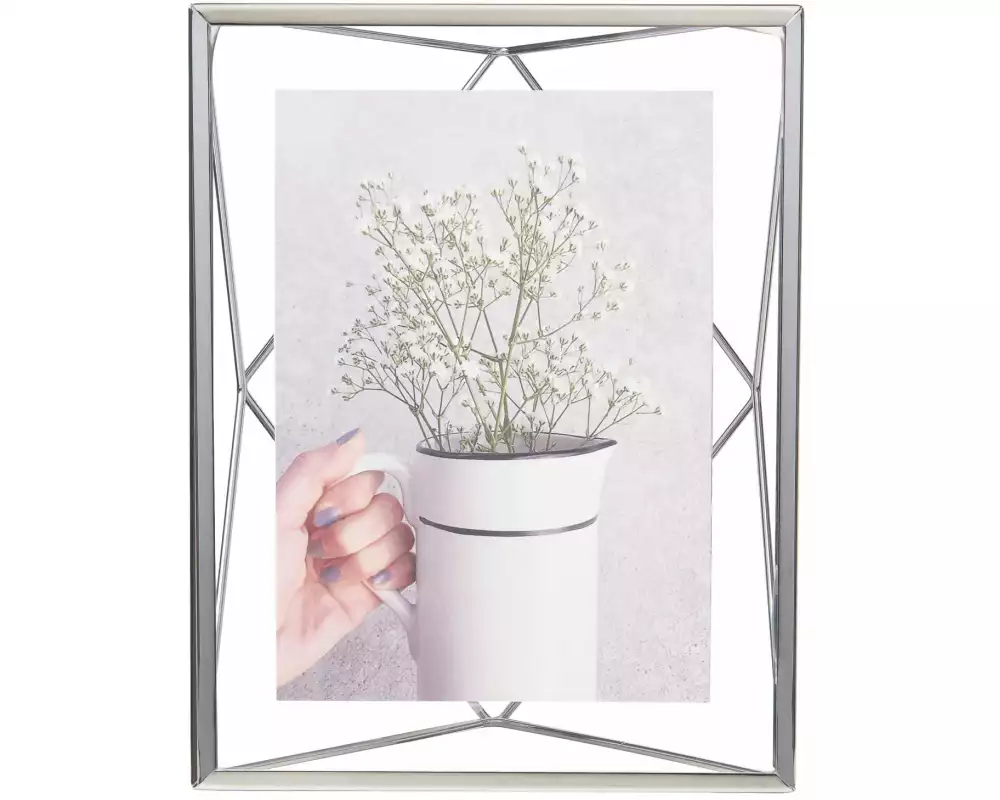 Umbra Bilderrahmen Prisma Silber