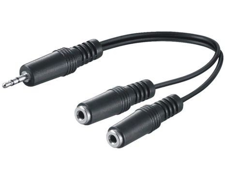 3.5MM JACK ADAPTER 0.2M M/F