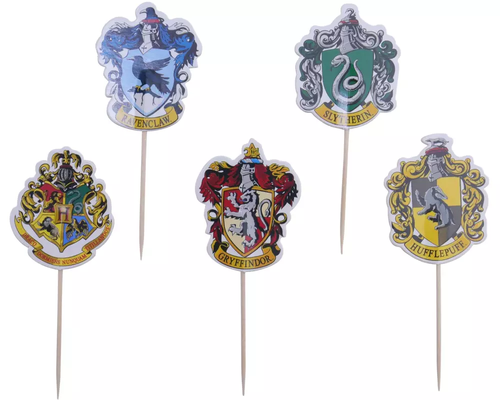 PME Harry Potter Cupcake Topper Häuser 15 Stück