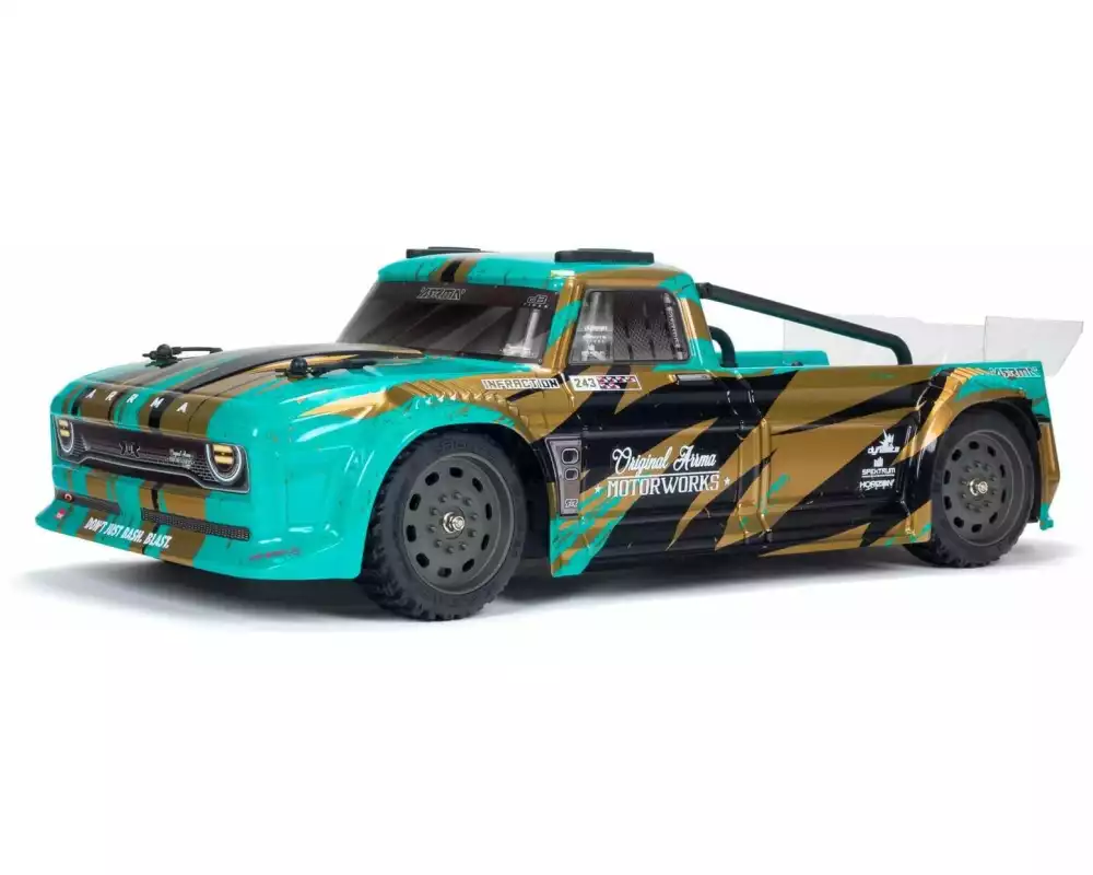 Arrma Infraction 4x4 Mega, Türkis/Bronze 1:8, RTR