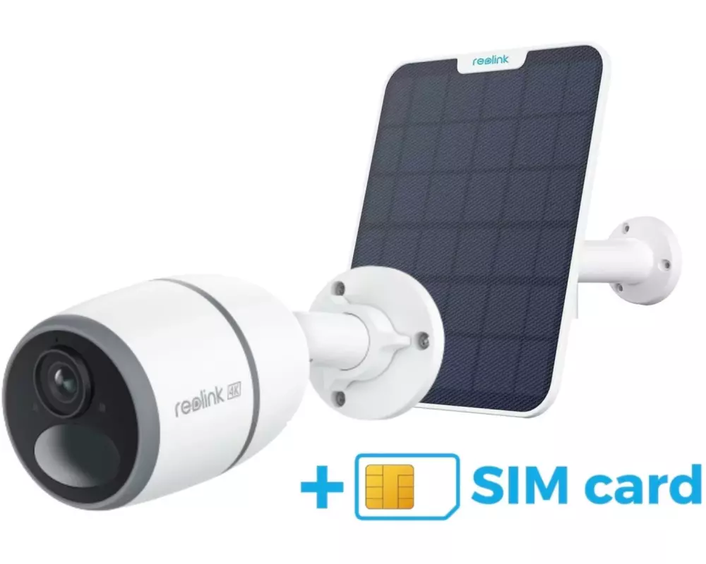 Reolink 4G/LTE-Kamera GO Ultra inkl. Solarpanel 2 + SIM