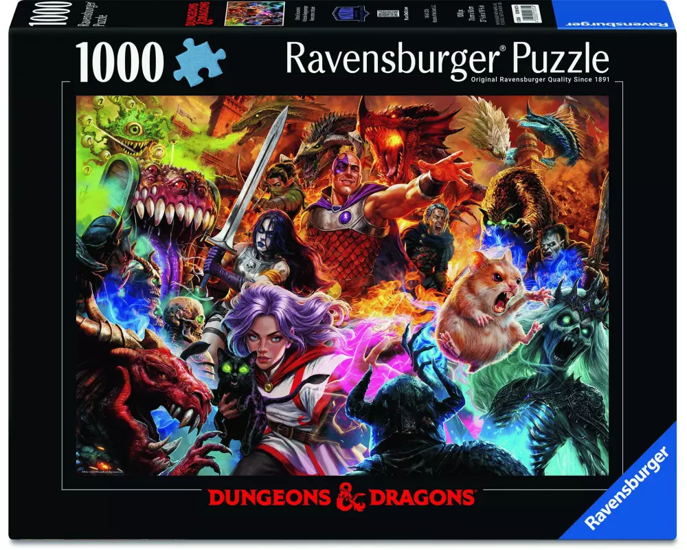 Ravensburger D&D – Critical Encounters 1000 Teile, 70 x 50 cm