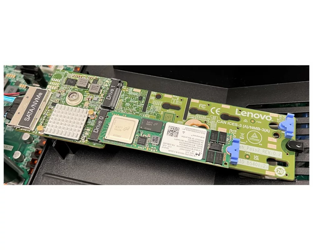 Lenovo ISG ThinkSystem M.2 RAID B540i-2i SATA/NVMe Adapter