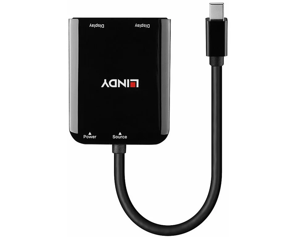 LINDY Mini DisplayPort to 2 Port HDMI, MST Hub
