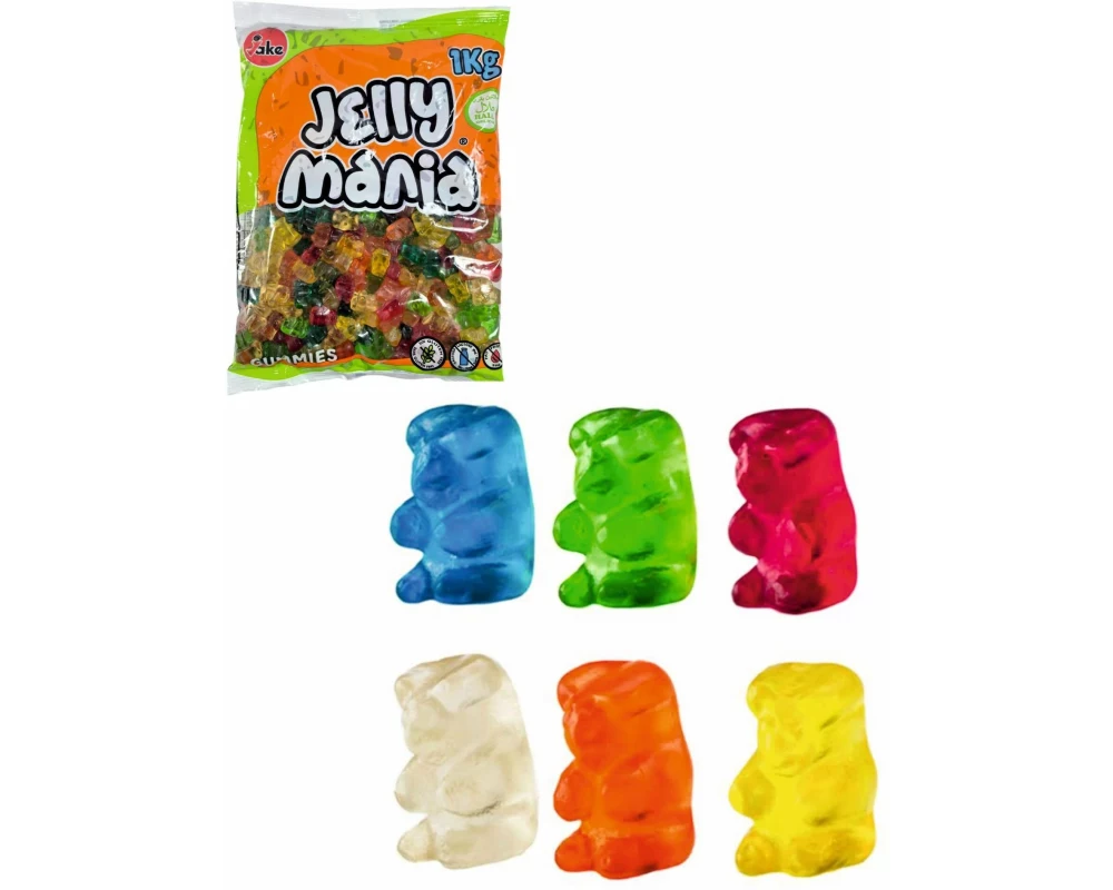 Jake Jellymania Mini Bears 1000 g