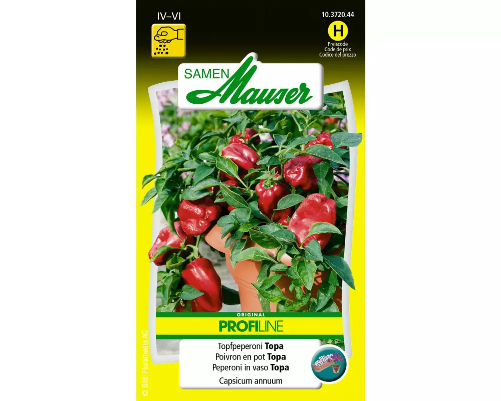 Samen Mauser Samen Profiline Urban Gardening Peperoni Topa