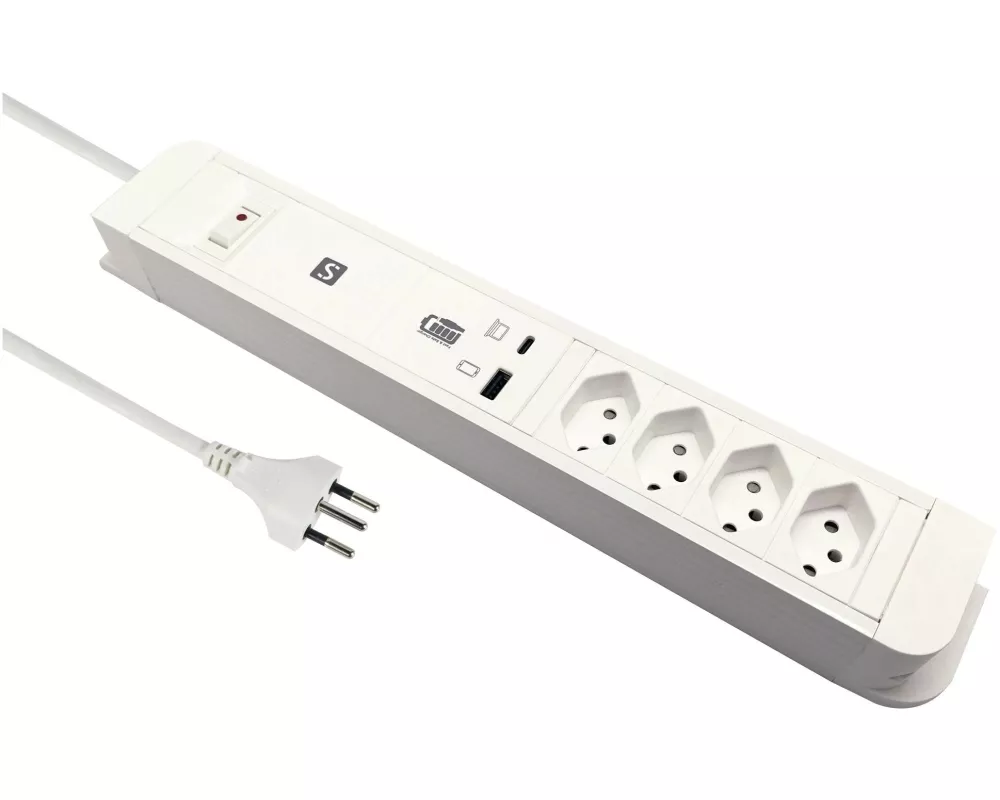 Schönenberger PD65W 1x USB-C, 1x USB-A