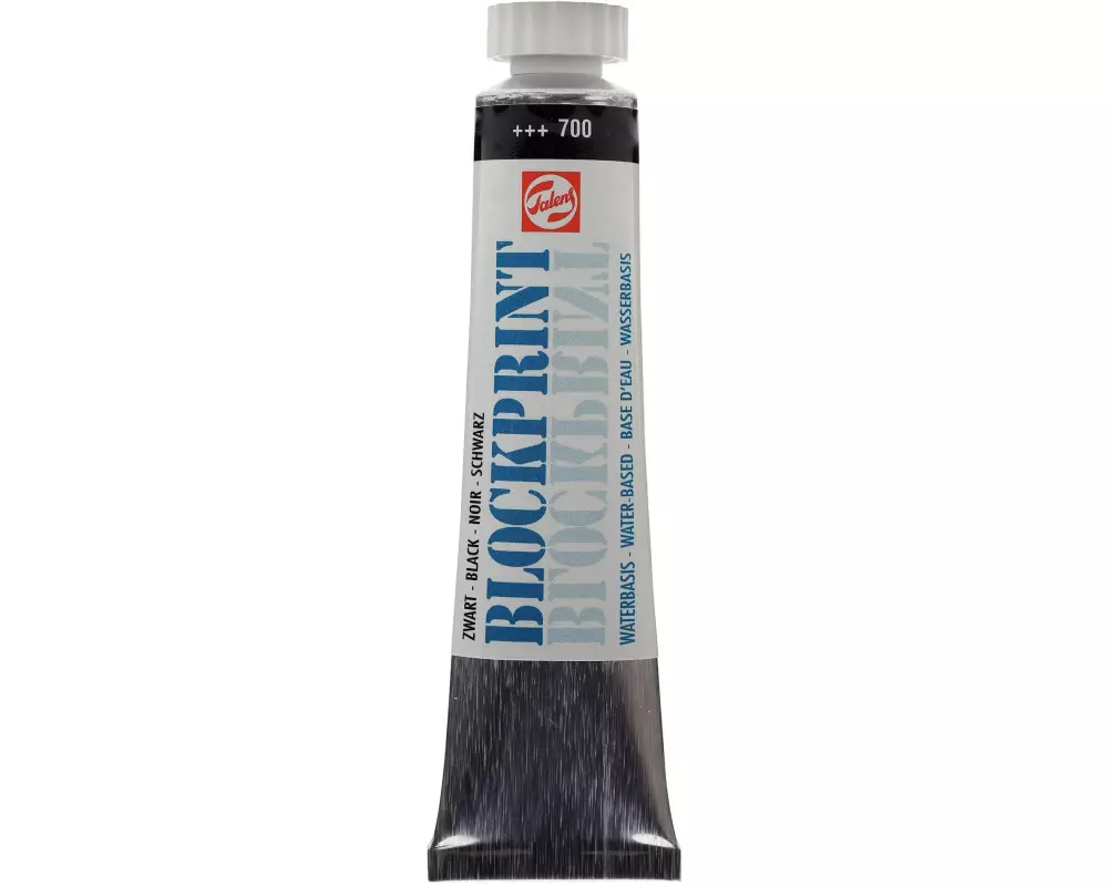Talens Acrylfarbe Blockprint 20 ml, Schwarz