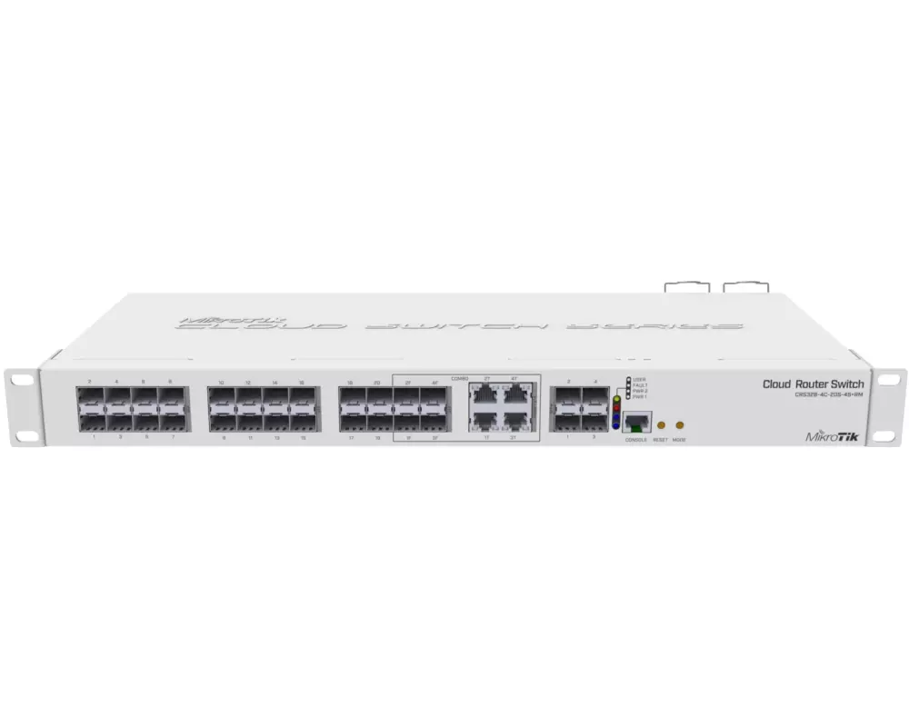 MikroTik SFP+ Switch CRS328-4C-20S-4S+RM 28 Port