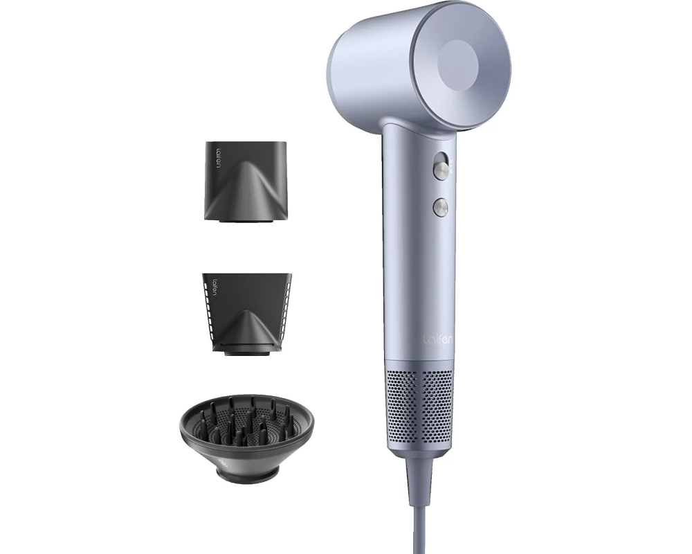 Laifen Haartrockner Swift Special SIL - 3 Aufsätze Silber
