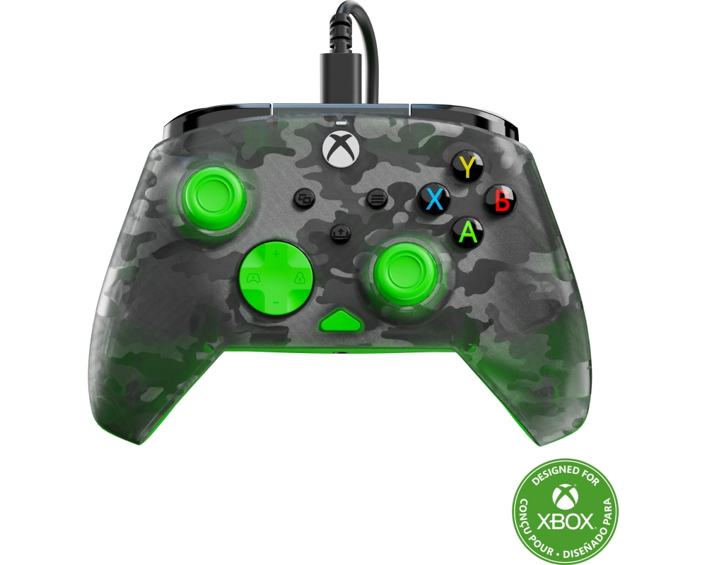 TURTLE BEACH Rematch Core Wired Ctrl. TBC-2001-55 XB, Ghost Camo Black,Green