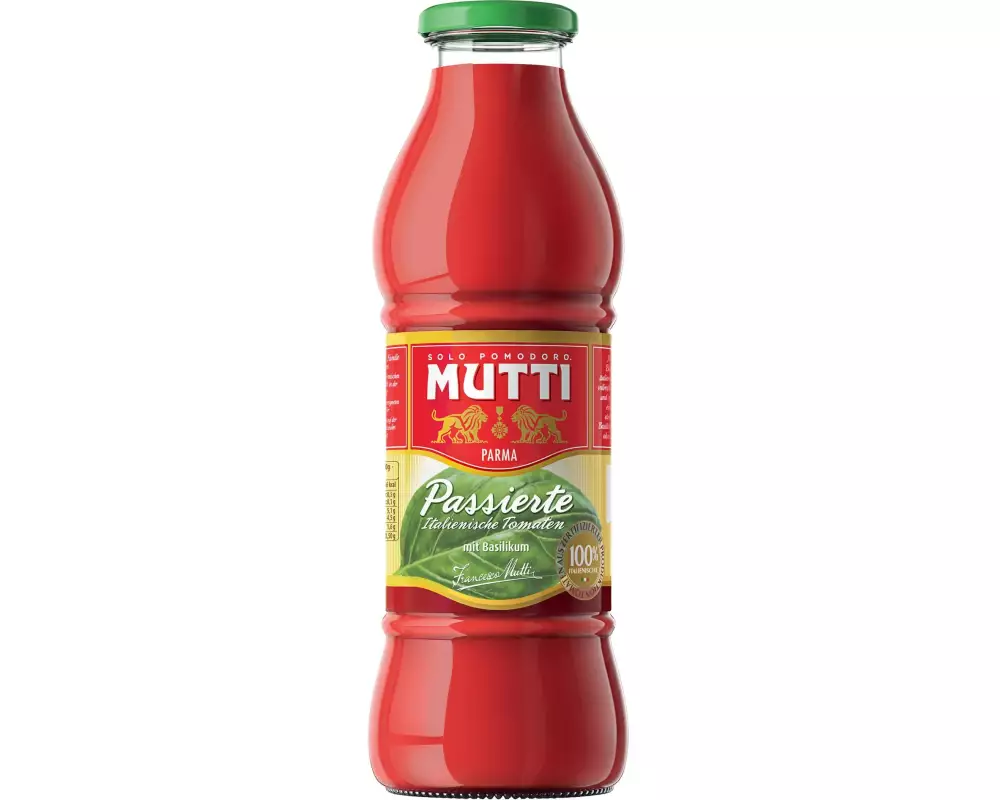 MUTTI Passierte Tomatensauce Passata Basilikum 700 g