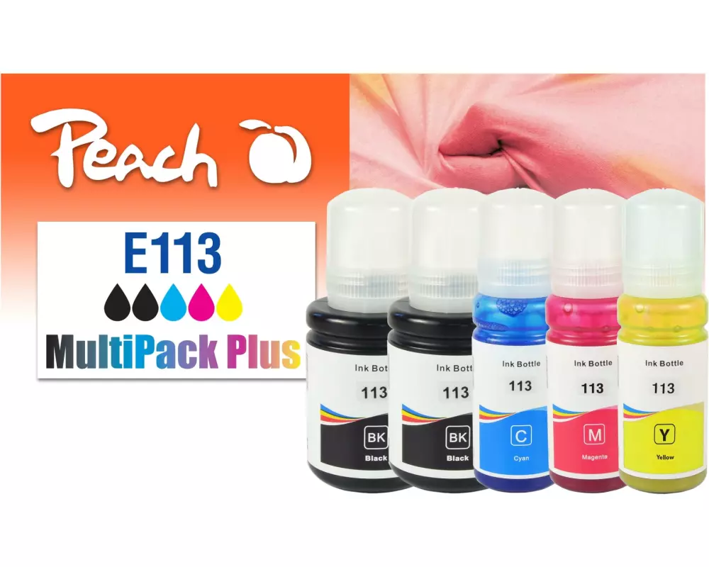 Peach Tinte Epson CISS 113 MultiPack+ C/M/Y/2x BK
