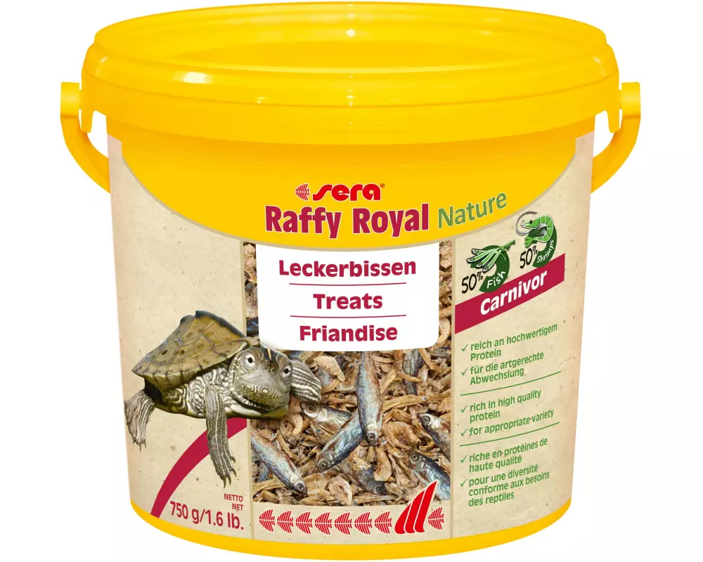 sera Leckerbissen Raffy Royal Nature, 3800 ml, 750g