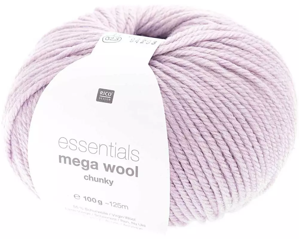 Rico Design Wolle Essentials Mega Wool chunky 100 g, Lavendel