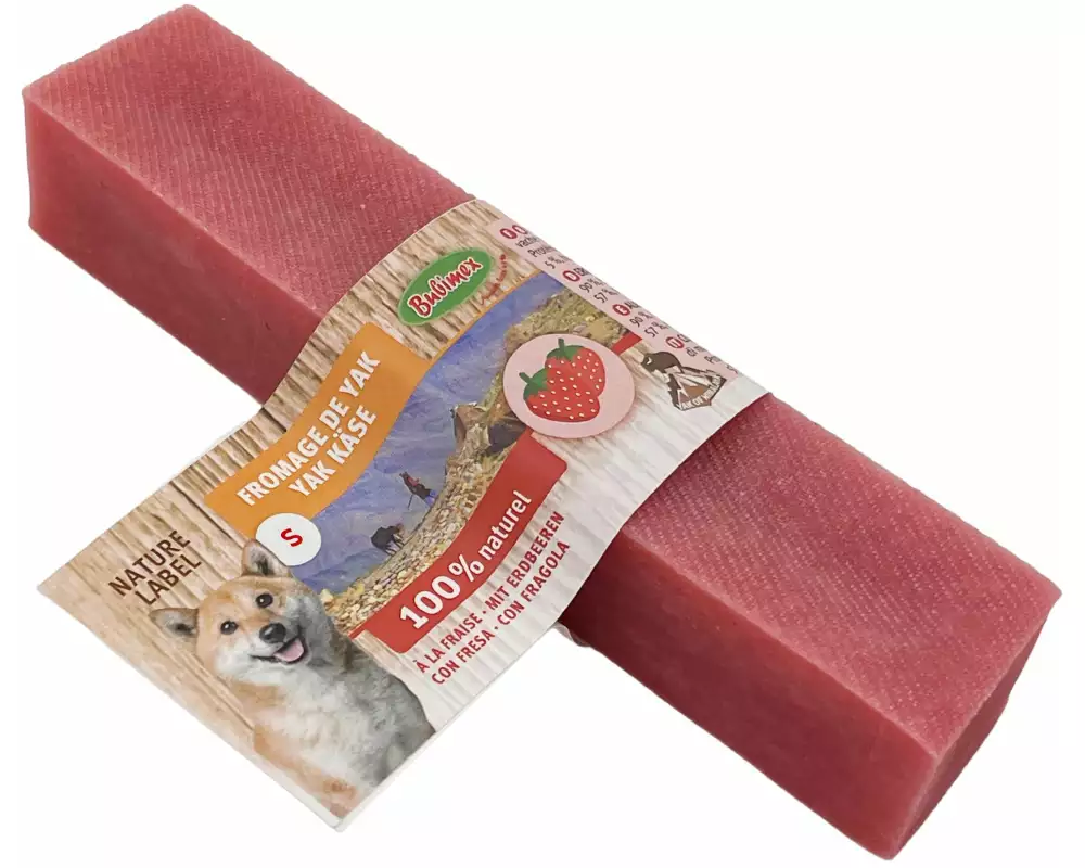 Bubimex Yakkäse mit Erdbeeren, 60 - 80 g