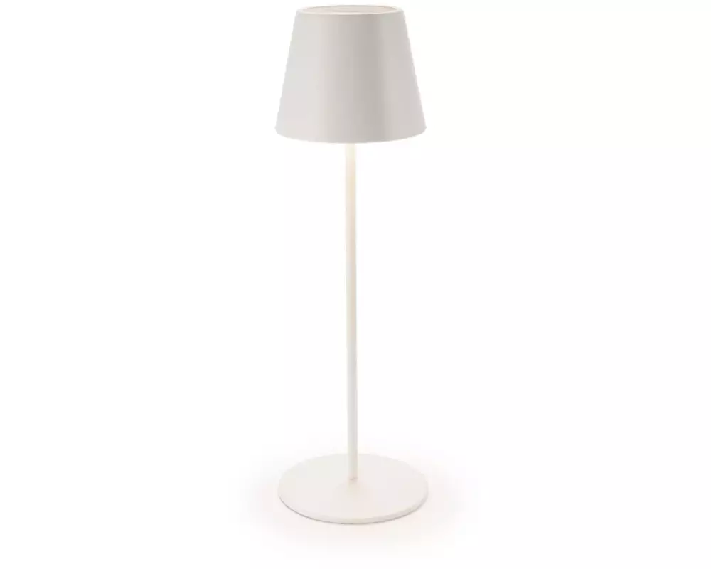 STT Tischleuchte Motion Luna, 23 LEDs, 38 cm, Weiss