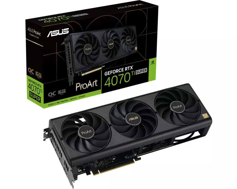 ASUS Grafikkarte ProArt GeForce RTX 4070 Ti Super OC Ed. 16 GB
