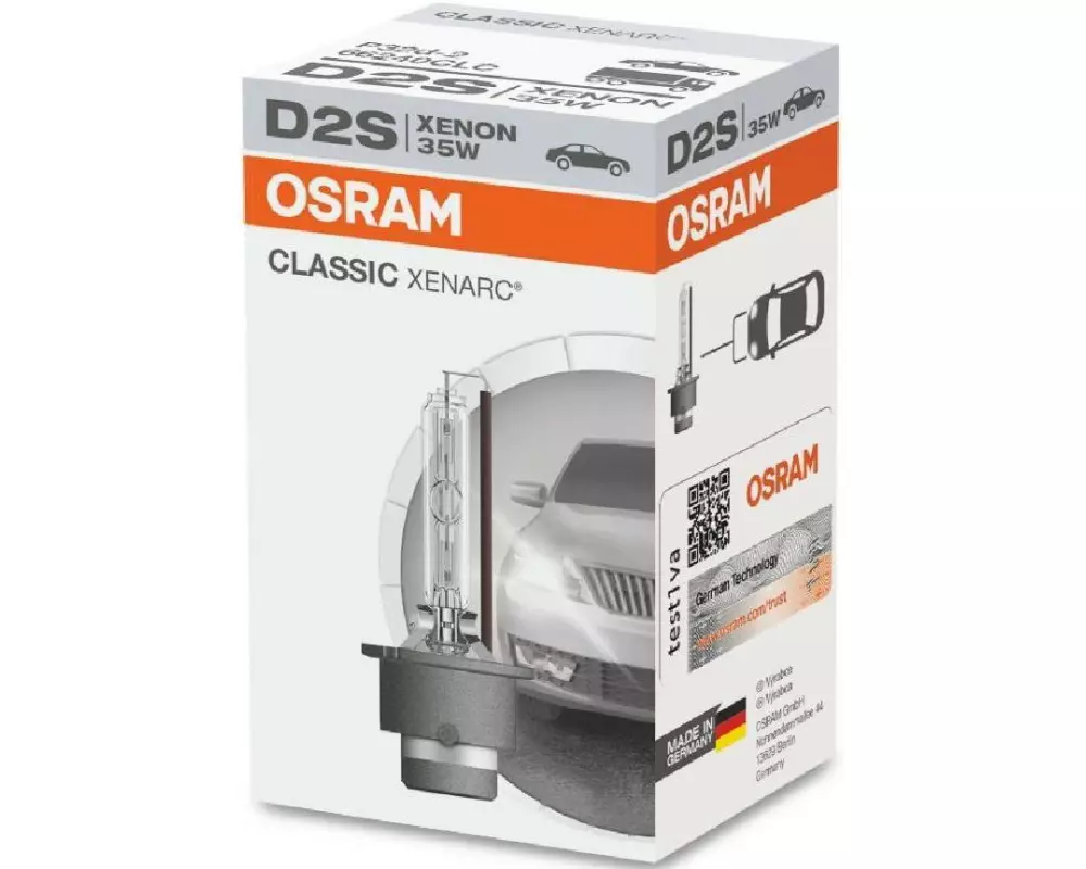 OSRAM XENARC Classic D2S 35W P32d-2 4000K PKW