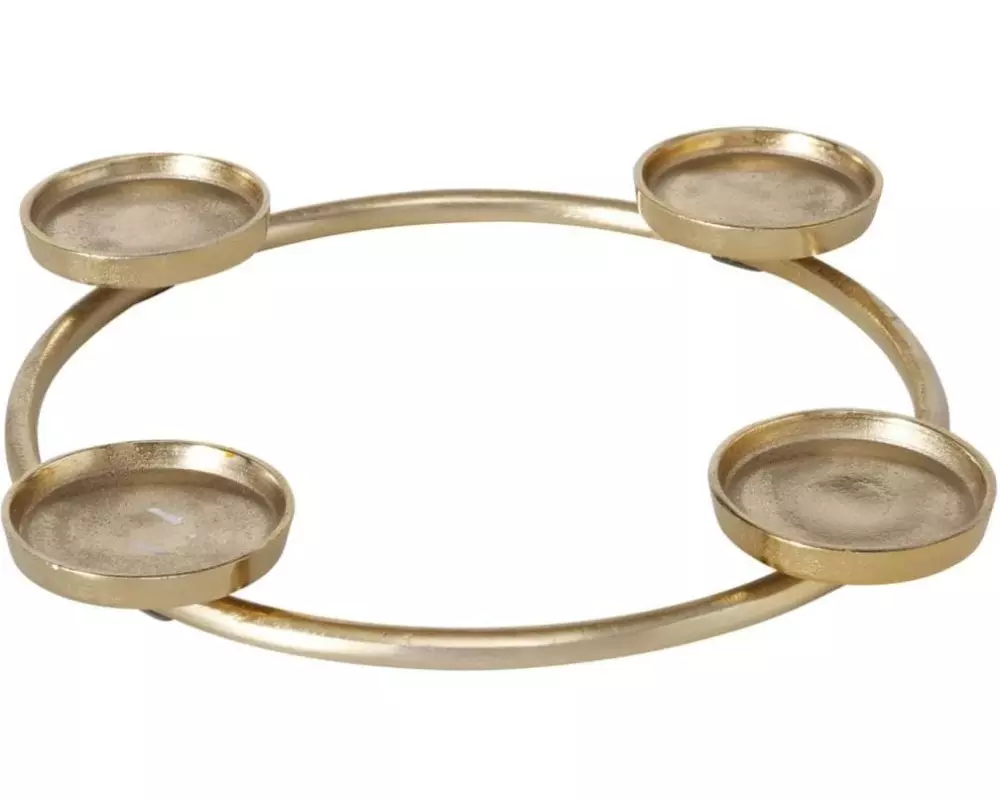 Boltze Kerzenhalter Sinus Gold