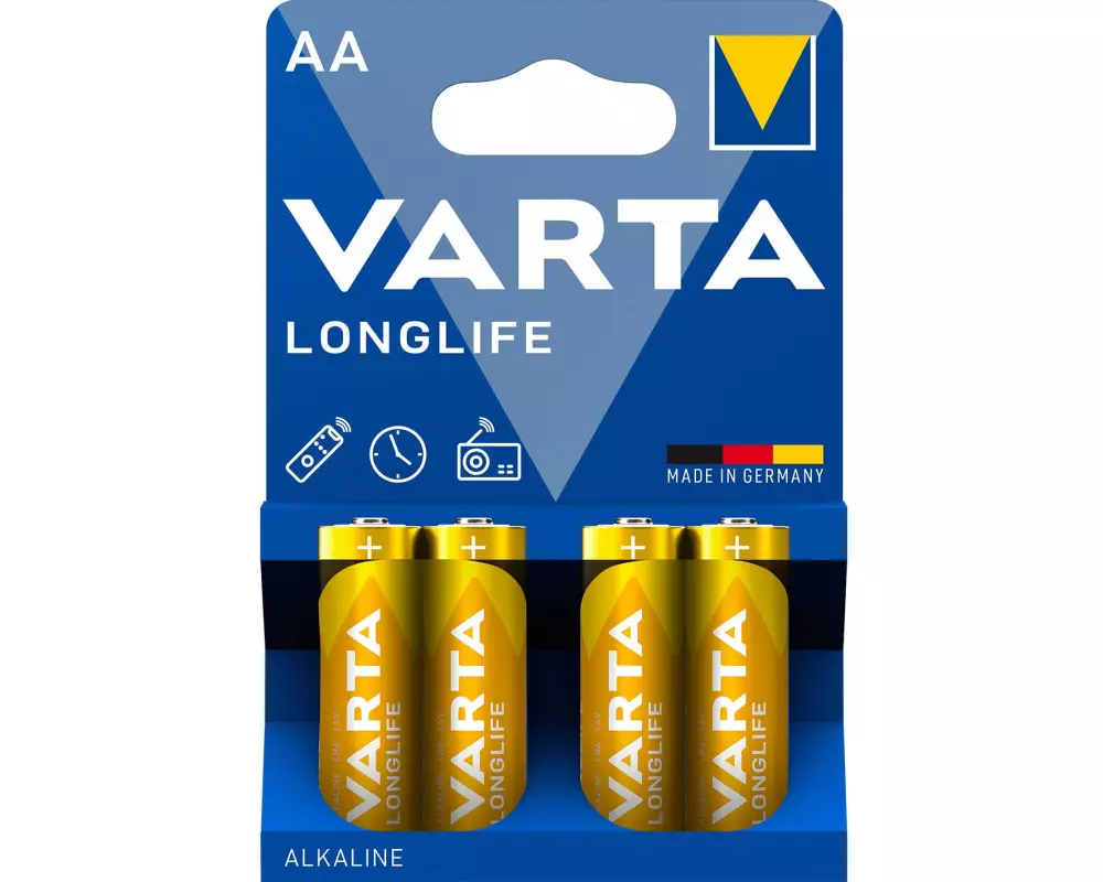 Varta Batterie Longlife AA , 4 Stück