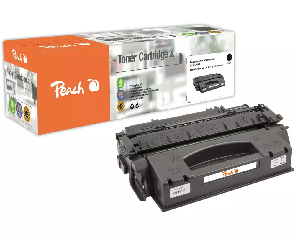 Peach Toner HP Nr. 49X (Q5949X) Black