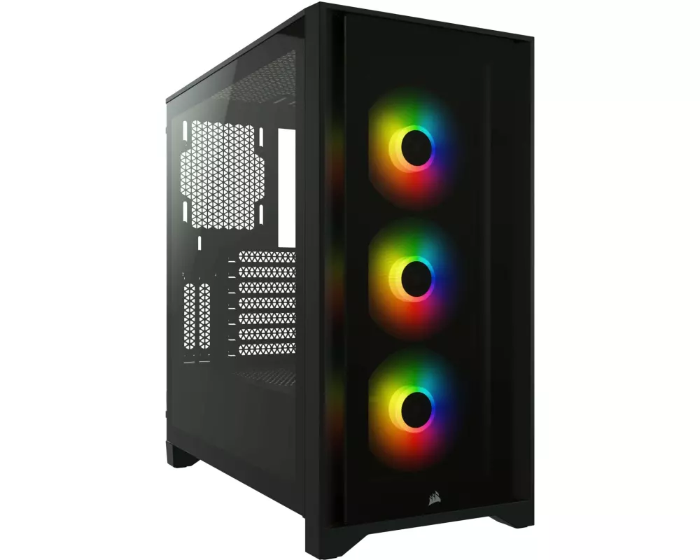 Corsair PC-Gehäuse iCUE 4000X RGB Schwarz