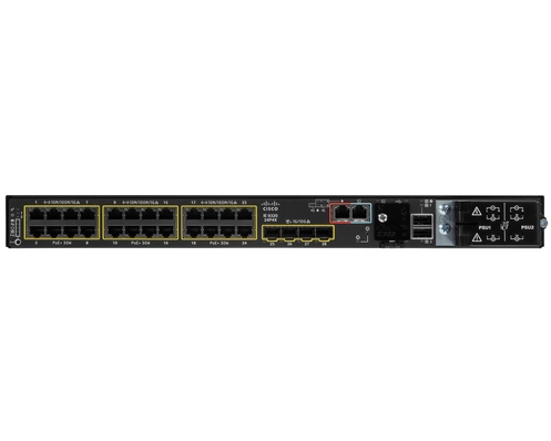 24 PORT POE+ DOWNLINKS WITH 4