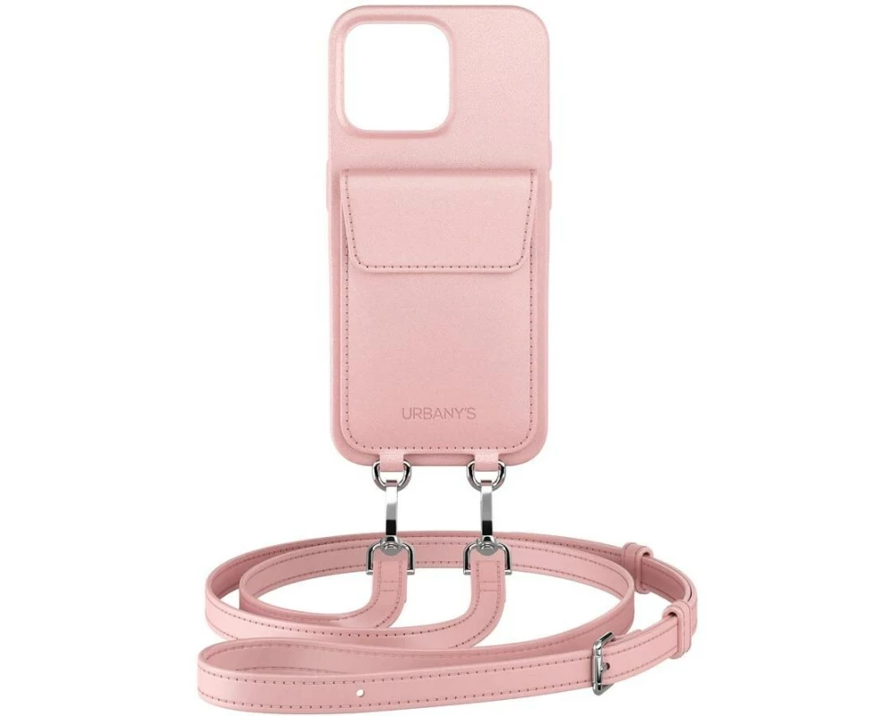 Urbany's Necklace Case Handykette+ iPhone 16 Pro Cotton Candy