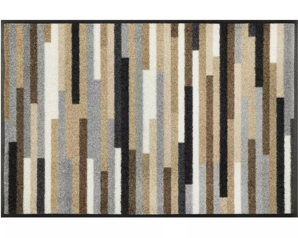 wash+dry Fussmatte Wash+Dry Mikado Stripes 50 cm x 75 cm