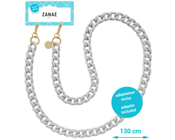 ZANAÉ Phone Necklace Rodeo 18340 Fall & Mate grey