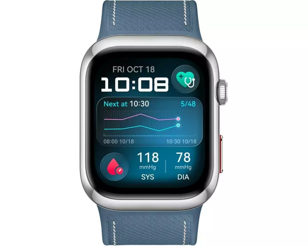 Huawei Smartwatch Watch D2 1.82 Zoll Blau